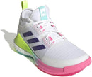 Adidas Crazyflight Mid Branco/Rosa/Verde Limão