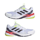Adidas Crazyflight 5 Cinza/Verde Limão/Vermelho
