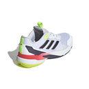 Adidas Crazyflight 5 Cinza/Verde Limão/Vermelho