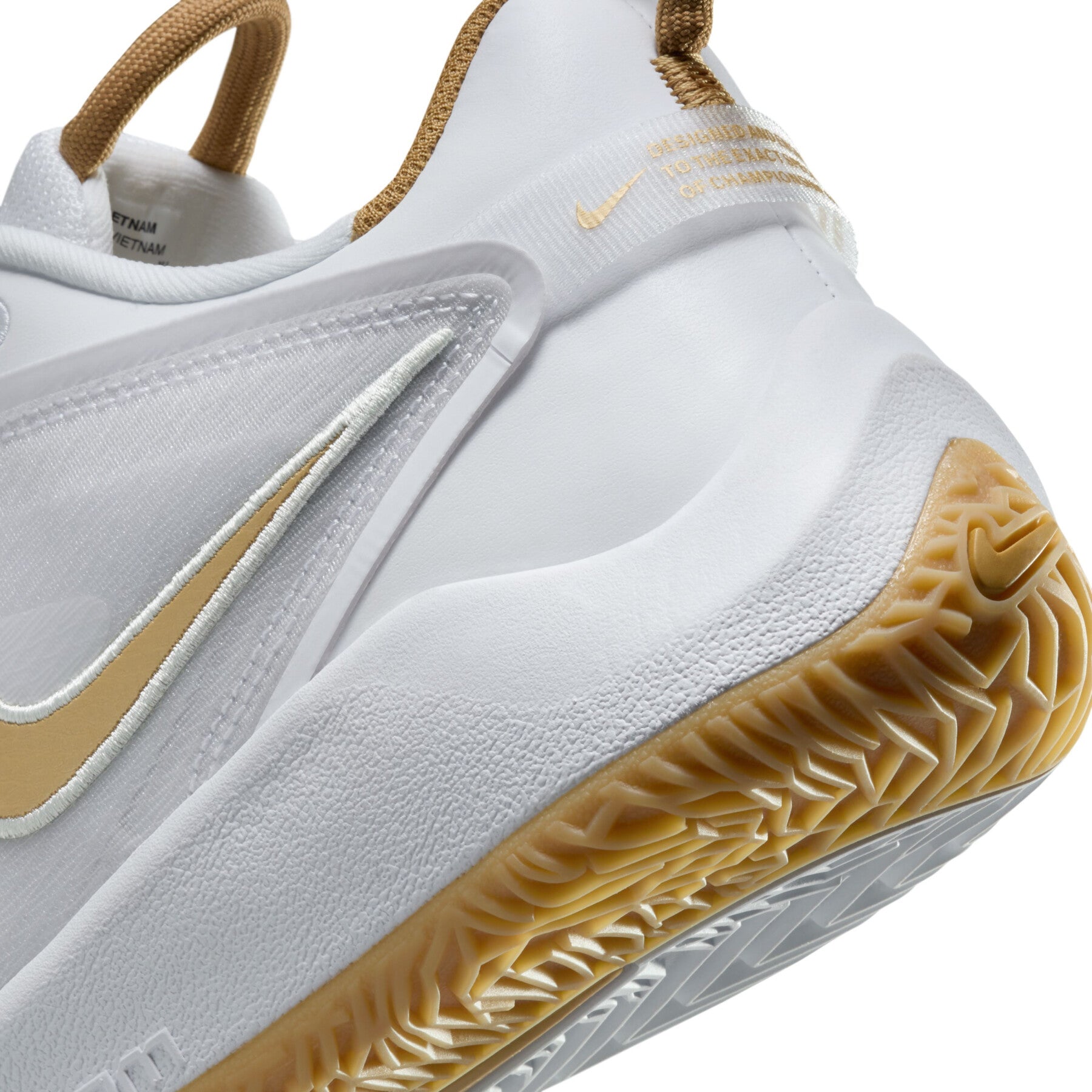 Nike Air Zoom Hyperace 3 Branco/Dourado – Zaran Sports